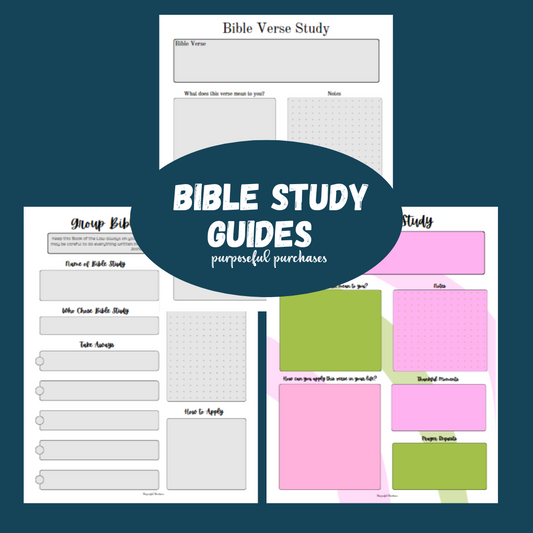 Bible Study Guides